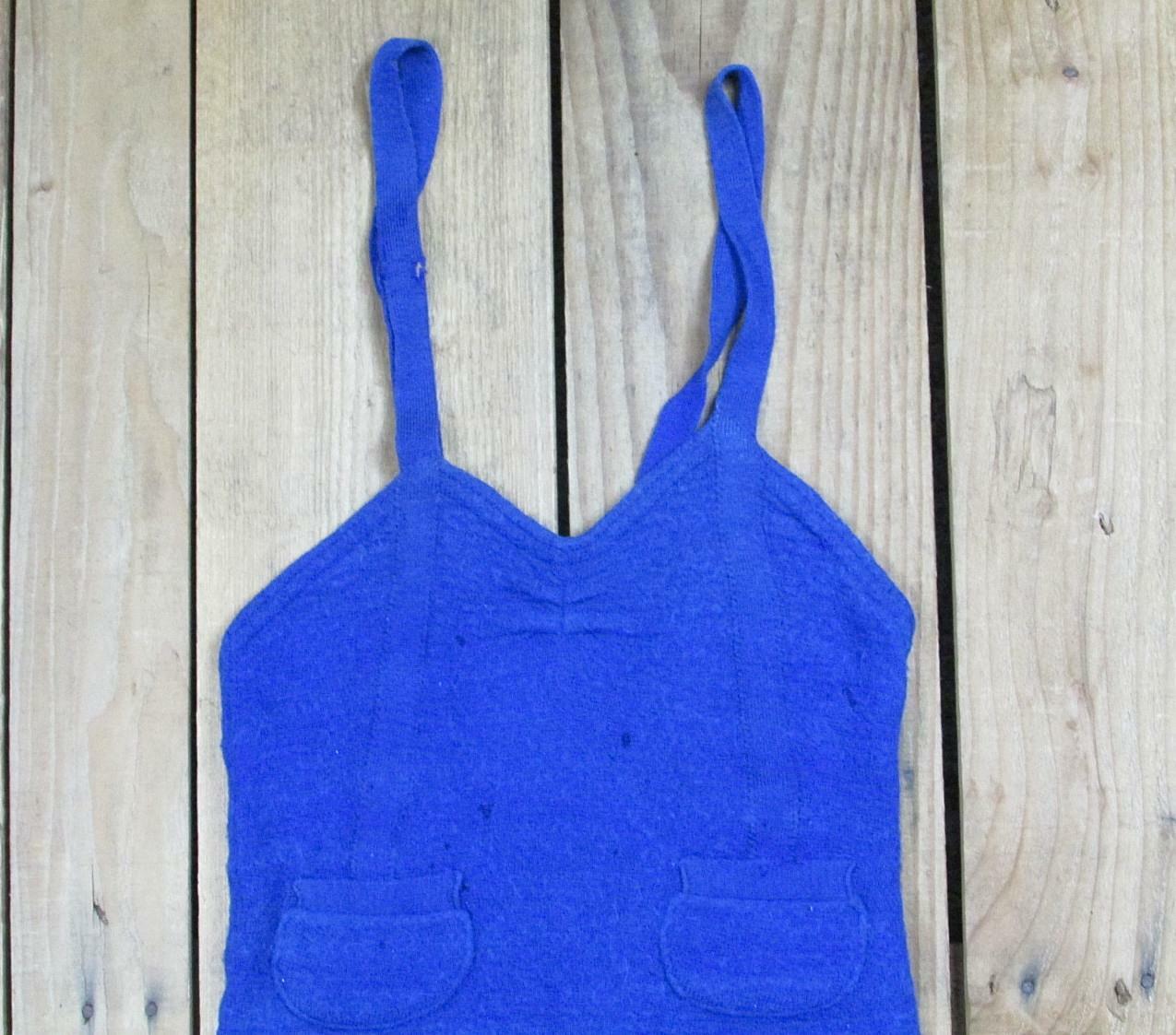 Vintage 30s Swimaway Wool Swimsuit Bathing Suit Antique Photographs Beach Girls