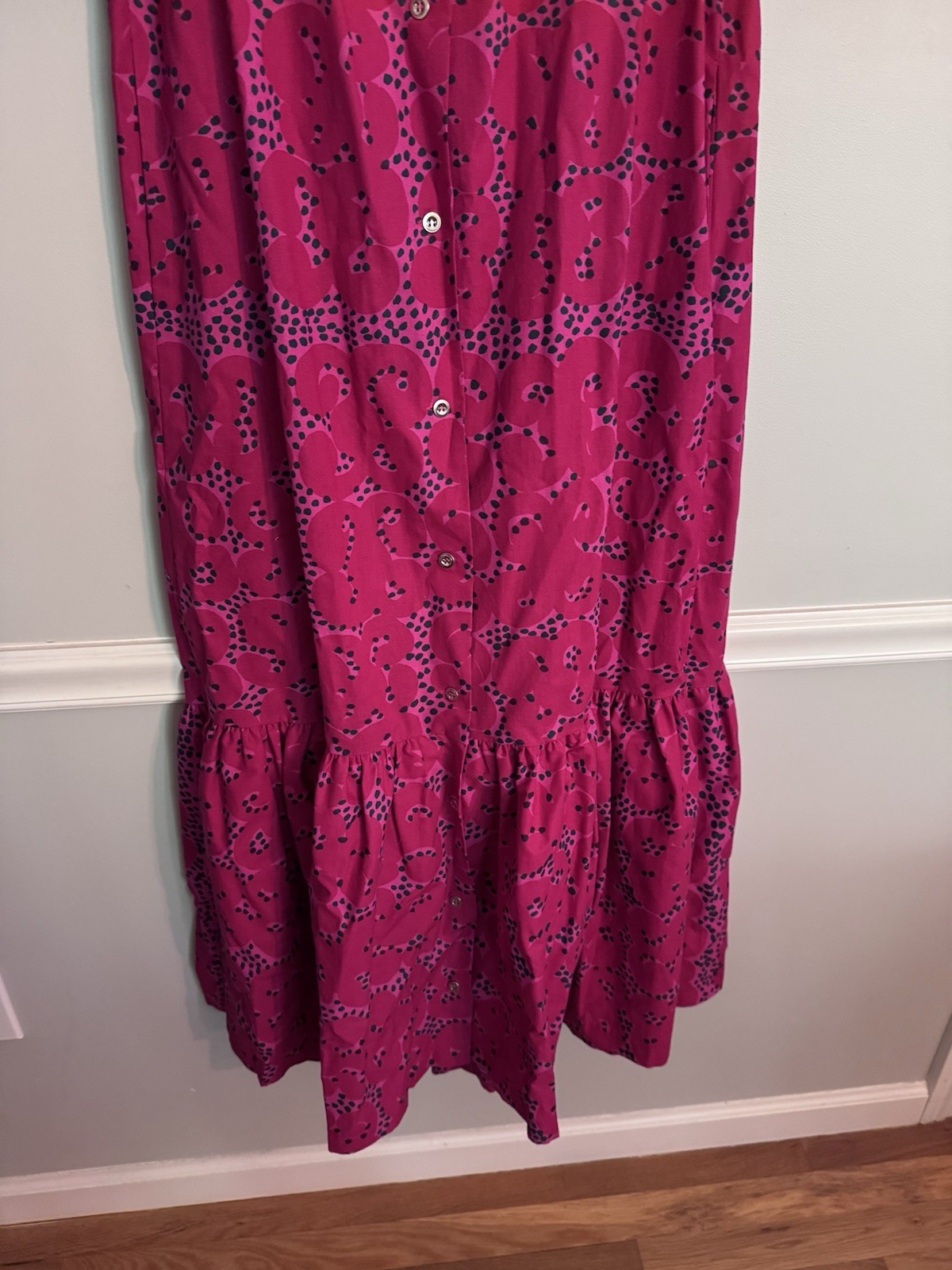 NWT Rare RAKKAUSKIRJE Marimekko Love Letter Dress in TARJA Vintage Small Pink