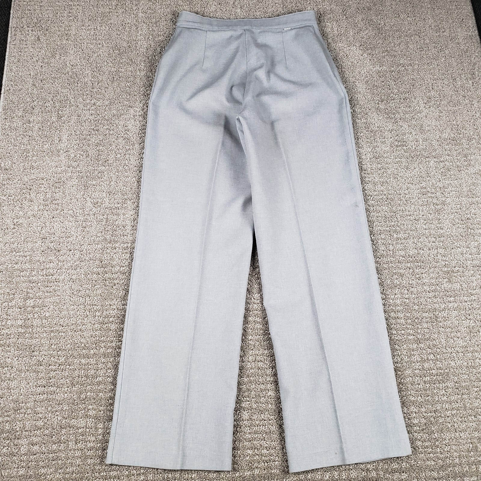 Vintage 80s Levis Pants Womens 27×30 Gray Bend Over High Waist Straight size 14
