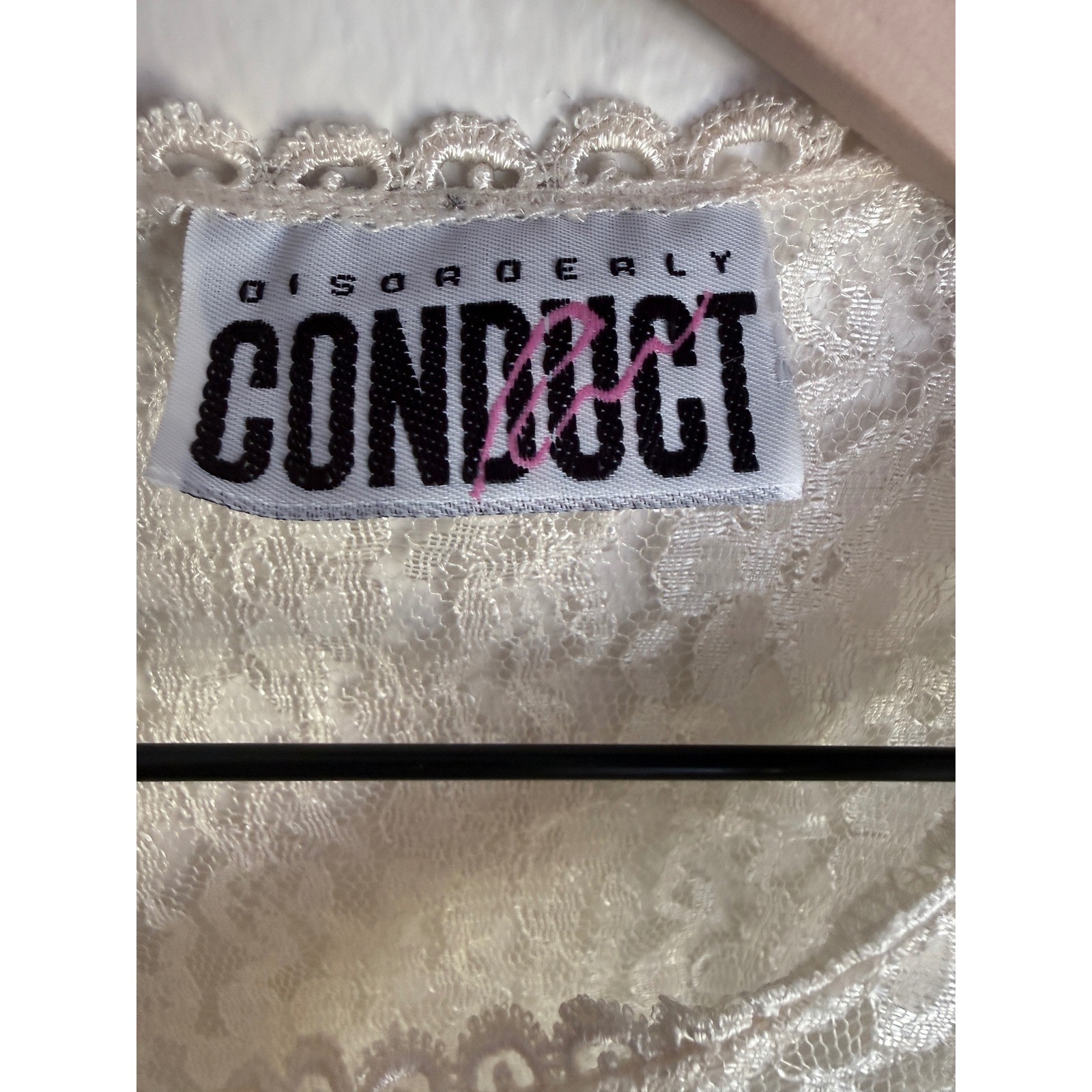Vintage Coquette Cottagecore Cream Floral Lace Cropped Bolero Cardigan Medium