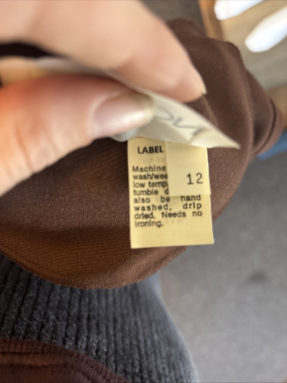 VTG 70s DEVON Women’s Brown Vest Size 12 Union USA Made Retro Disco Hippie