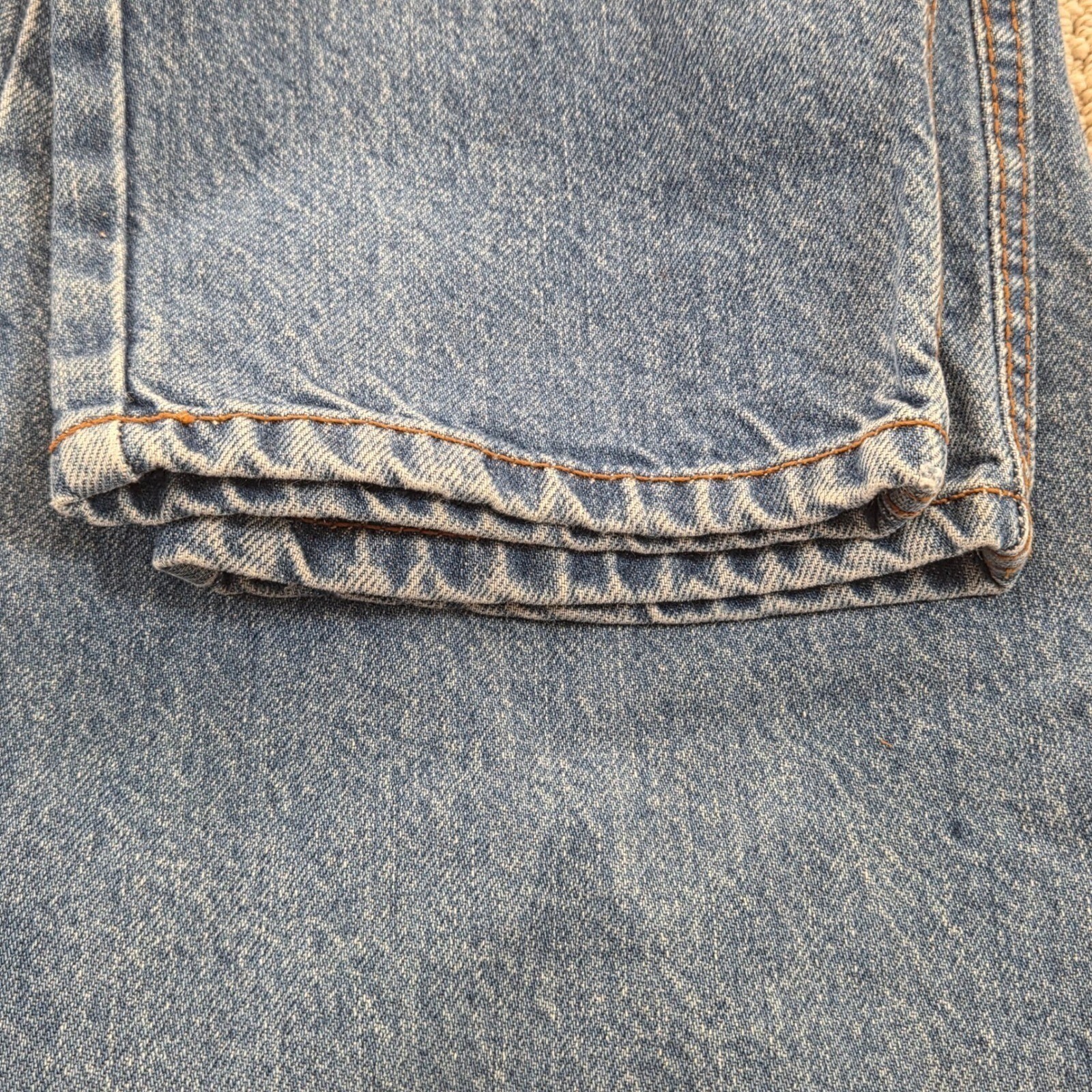 Vintage PS Gitano Jeans High Waist Tapered Leg Denim Blue Womens 34×27