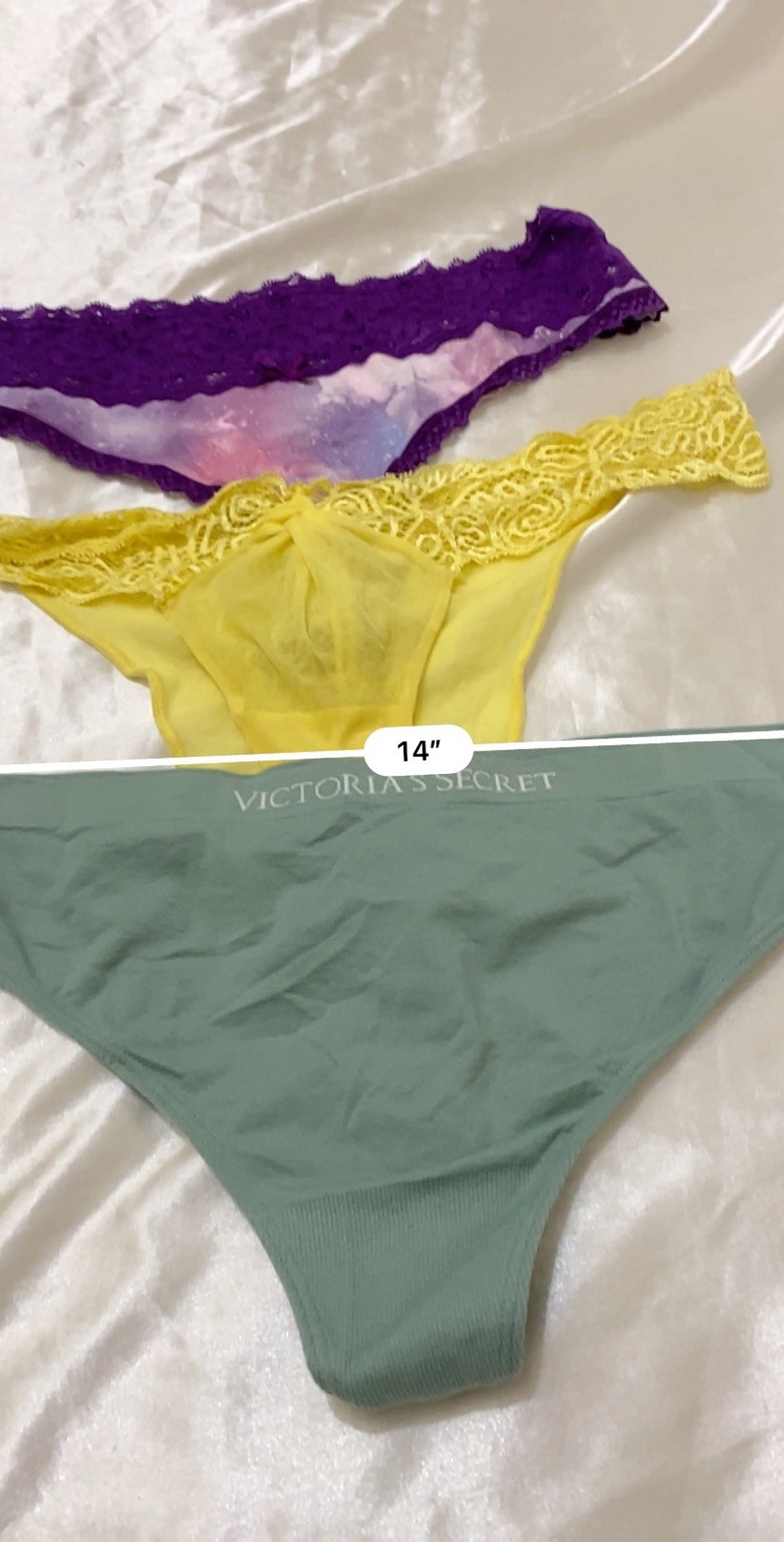 Vintage Lote 3 Panties mix #015