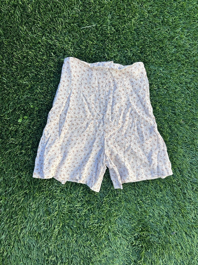 Vintage Maxou 90s Mini A-Line Skort Patterned Floral Dainty – XS