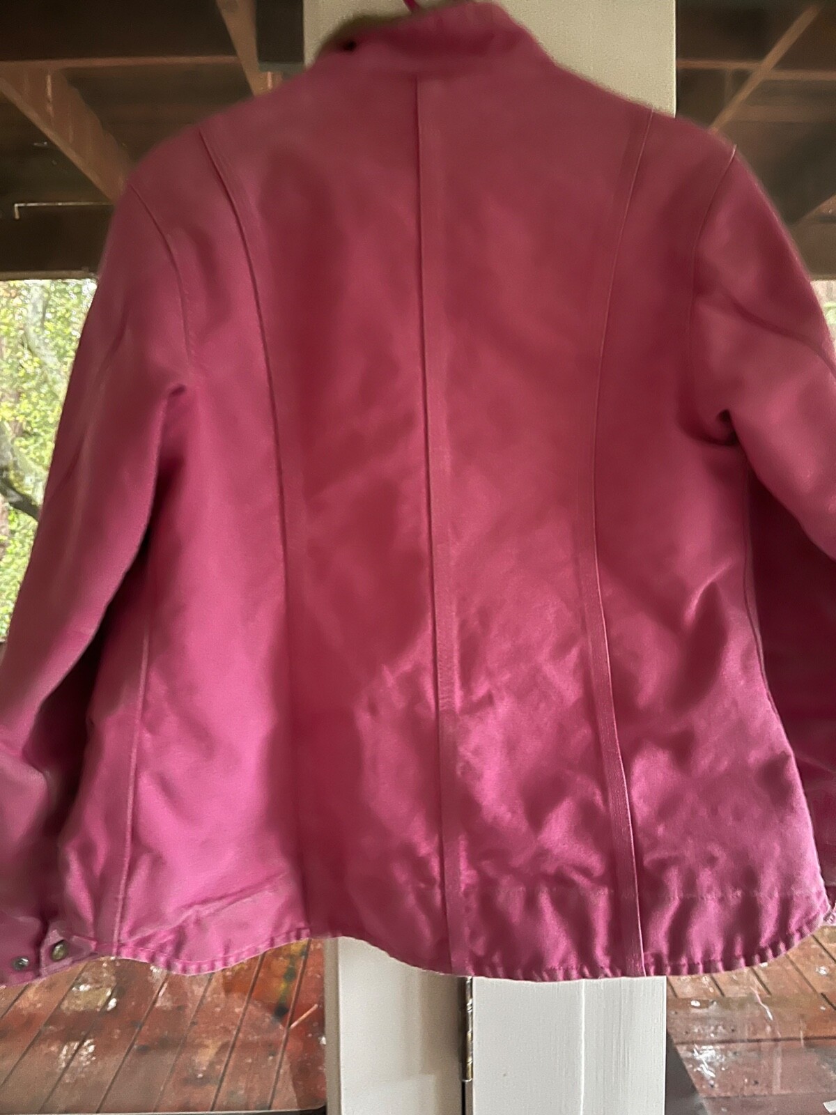 Carhartt Women Detroit Jacket Sherpa Lined Size S PINK distressed 90’s used cute