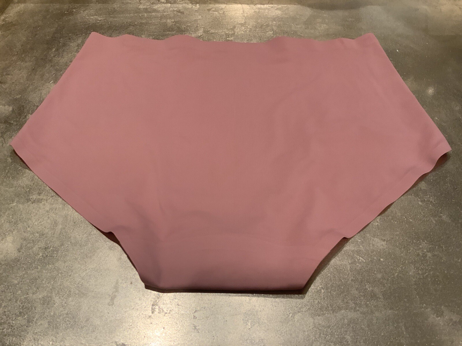 Vtg Prima Valentina M Rose Blush French Cut Brief Panties