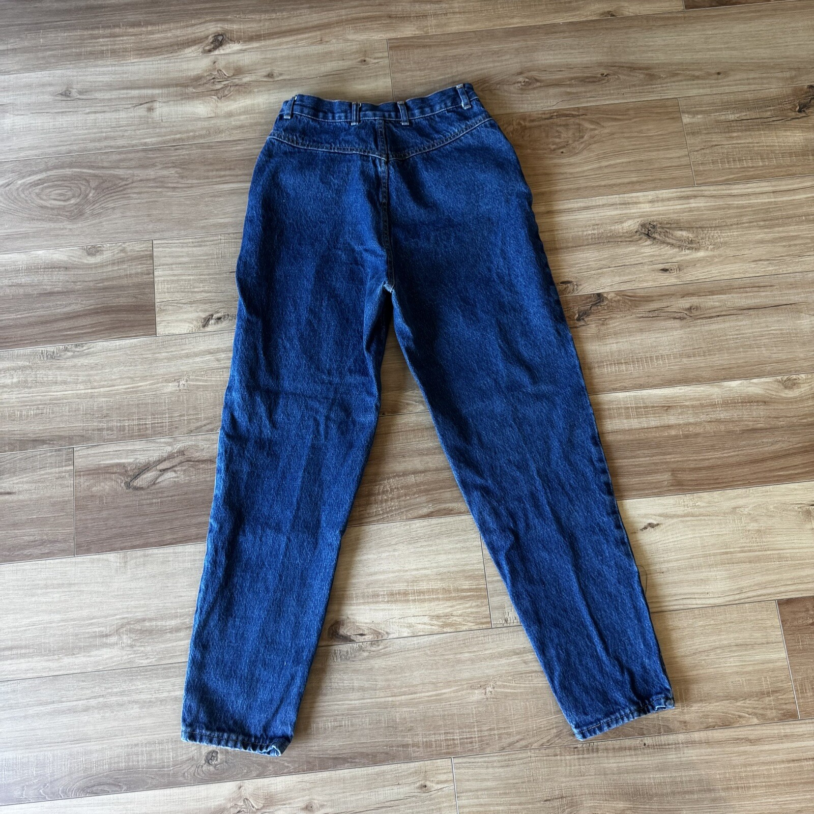 Mom Jeans Republic Denim High Rise Medium Wash Straight Leg Size 13/14 Vintage