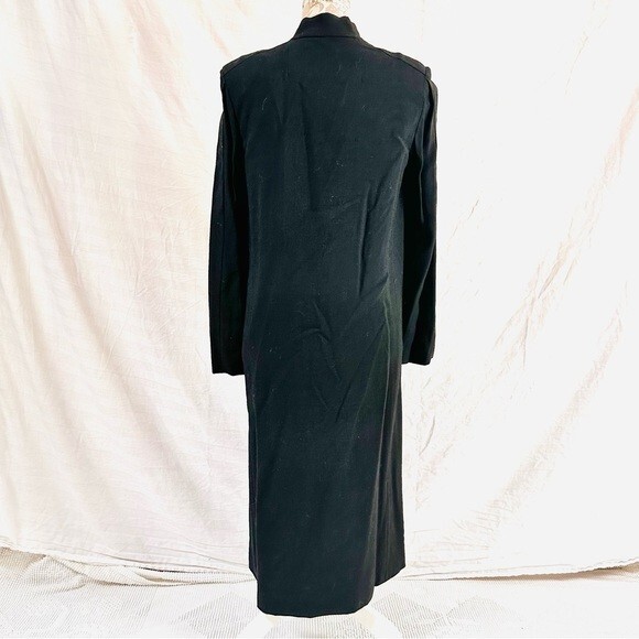 Vintage Pauline Trigere Black Dress Union Made in USA Fits Size 8/10