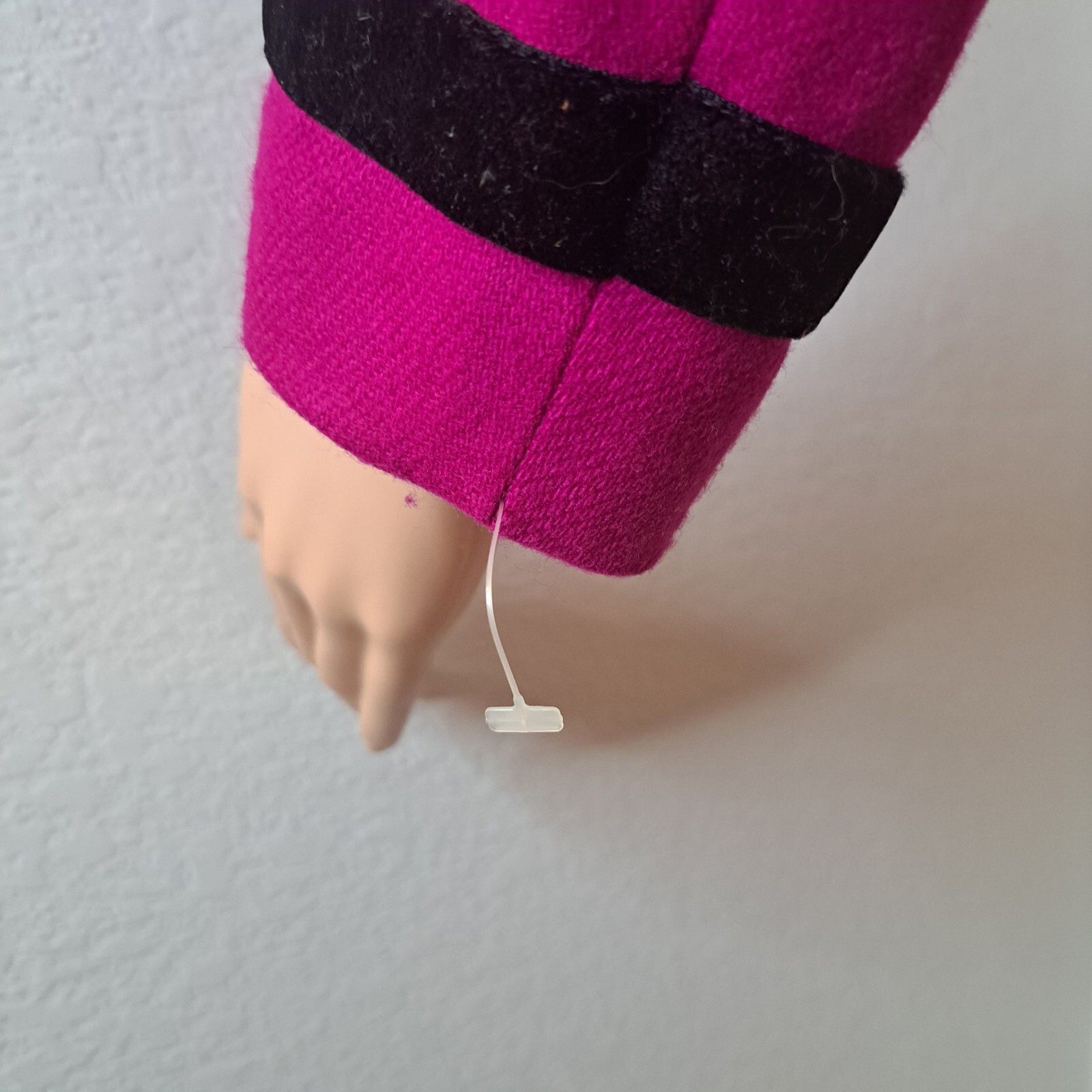 VTG Lucia Petites Hot Pink 90s Magenta Blazer Business Barbiecore Wool Sz 8 USA