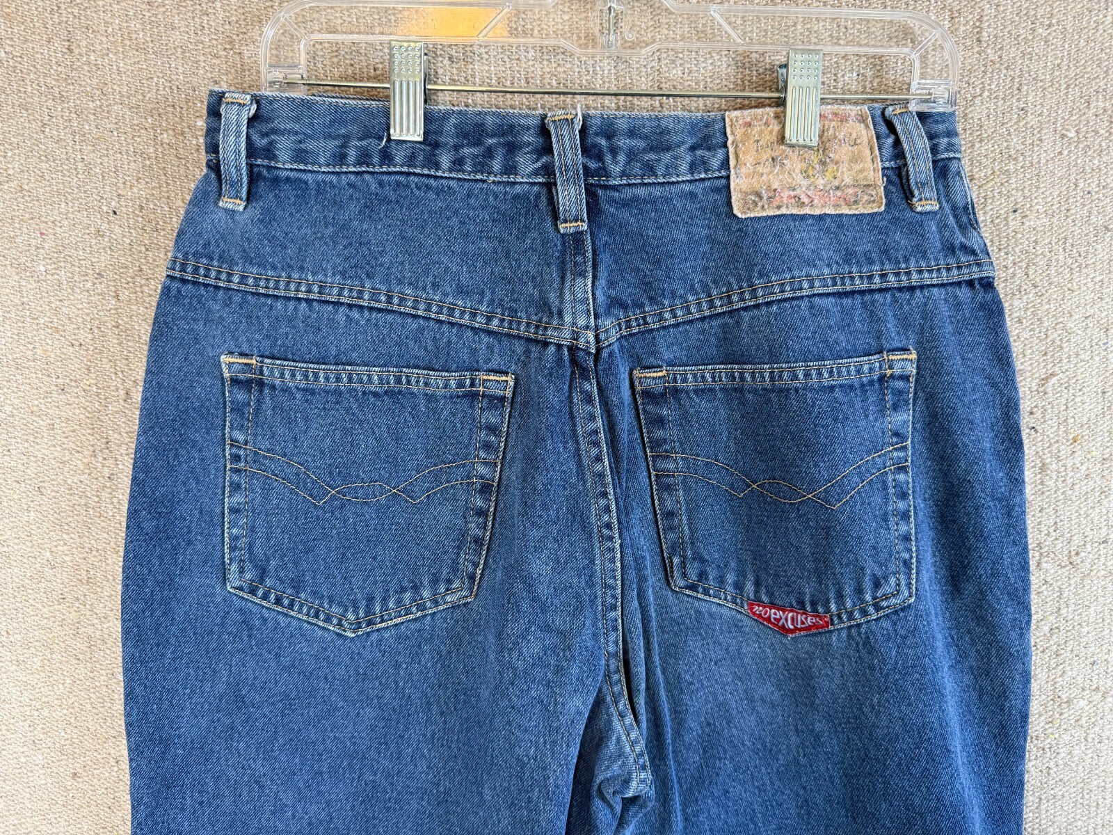 VTG 90’s NO EXCUSES Jeans 11/12 High Waist Femme Fatale Mom