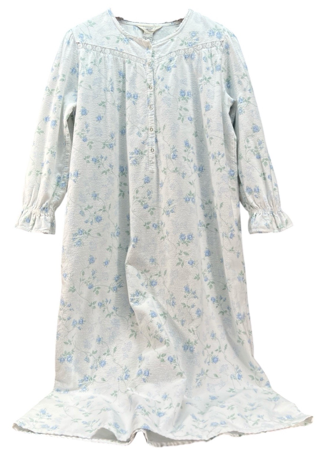 Vintage Amanda Stewart Country NightgownS Flannek Cottage Core