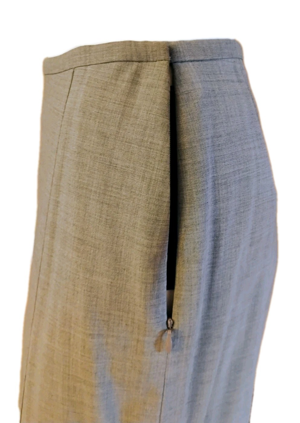 VTG 1990’s „Brooks Brothers” Slate Grey 100% Wool Skirt Suit 4-6