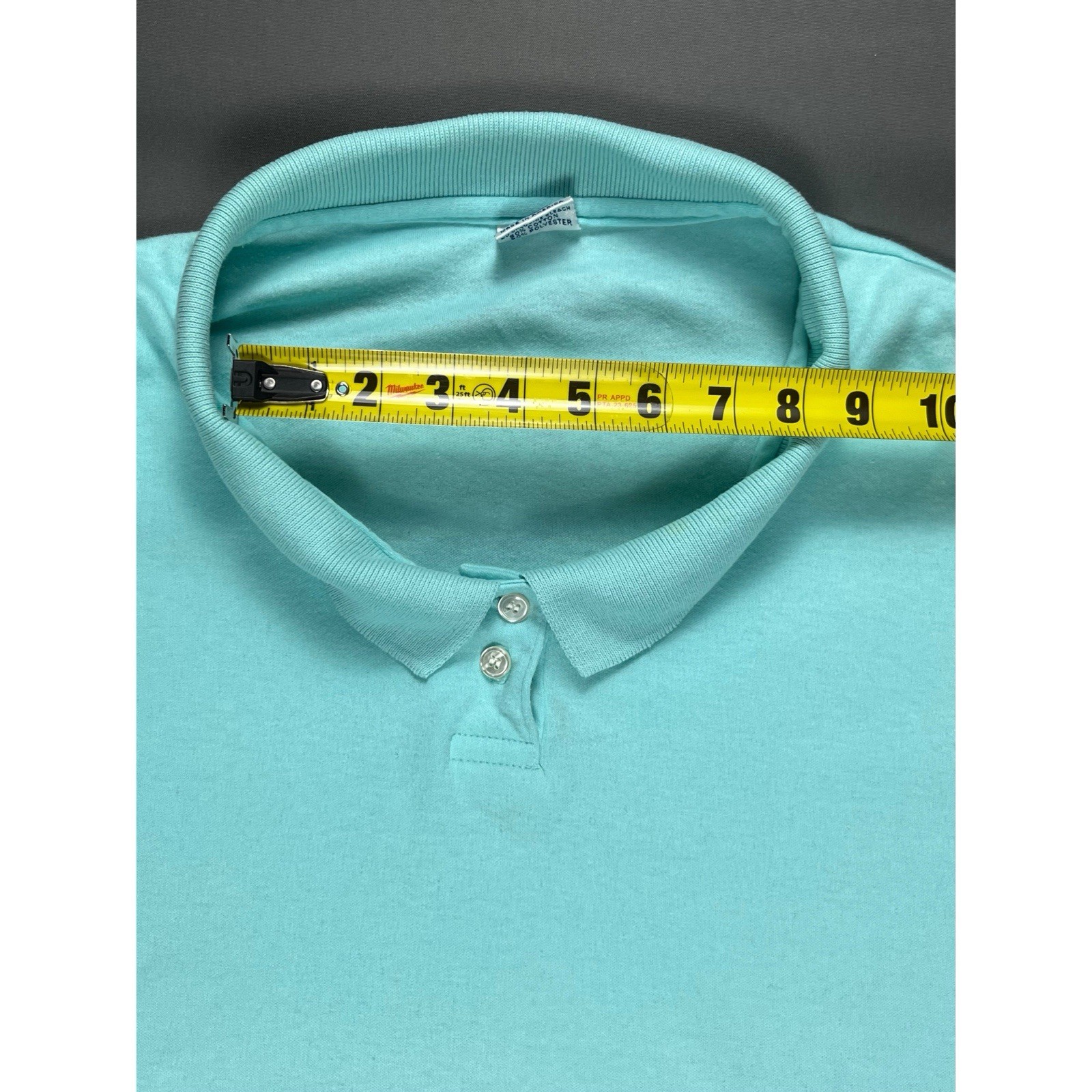 Vintage Chesterfield Woman Polo Shirt Size XL USA Made 80s Preppy Pastel