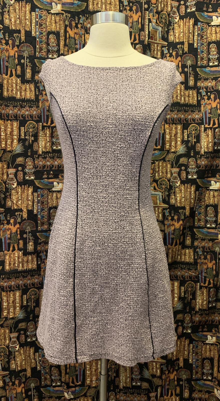 Ruby Rox Cute Vintage Retro 90s Y2K Light Purple Knit Sexy Mini Dress, Size S