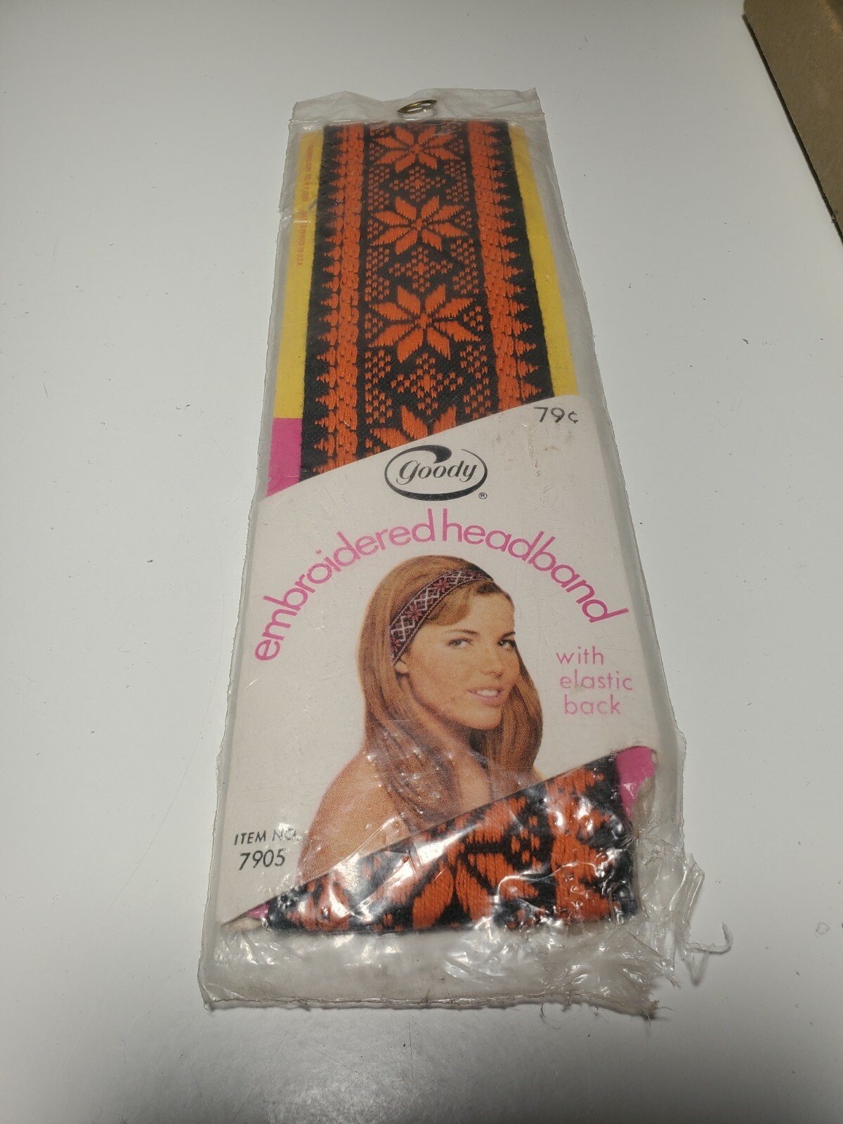 Vintage Embroidered Head Band New & Brass pin rolls for pin industrial machine.