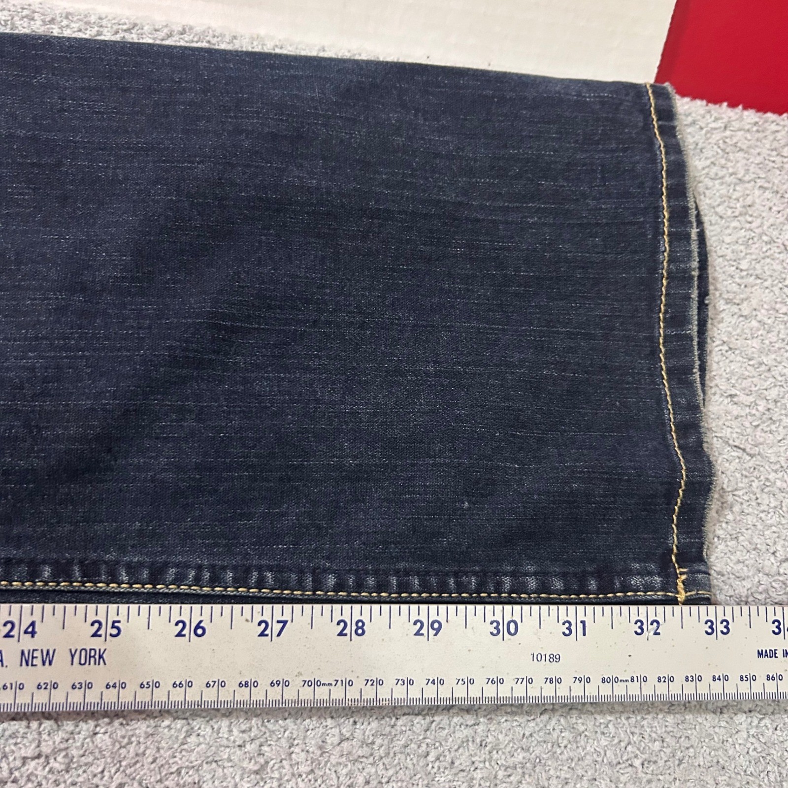 Silver Jeans Pioneer Ultra Low Rise 29×33 Indigo Deadstock Y2K VTG Boot McBling