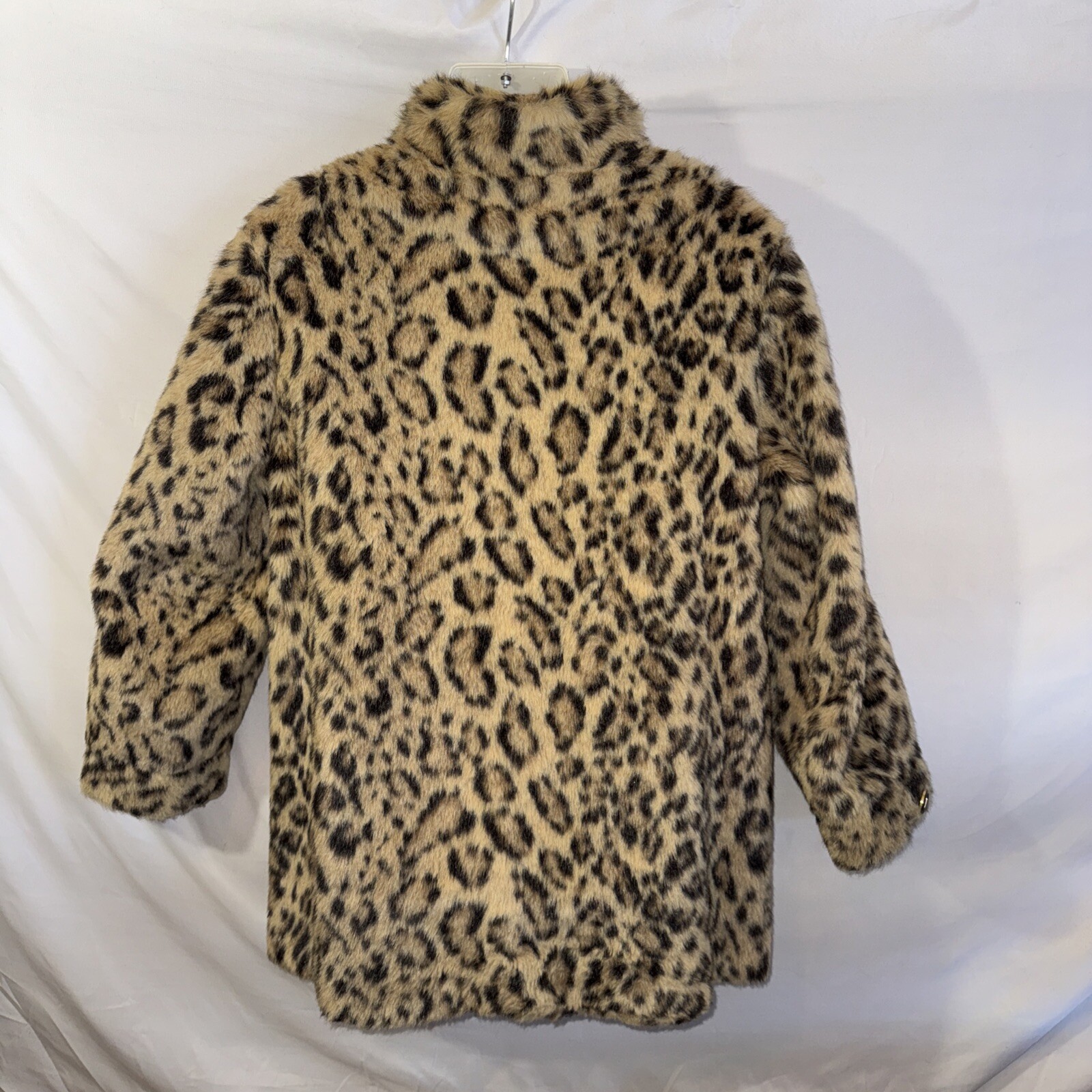 Vintage Donenfeld’s Dayton Leopard Faux Fur Coat By Russel Taylor
