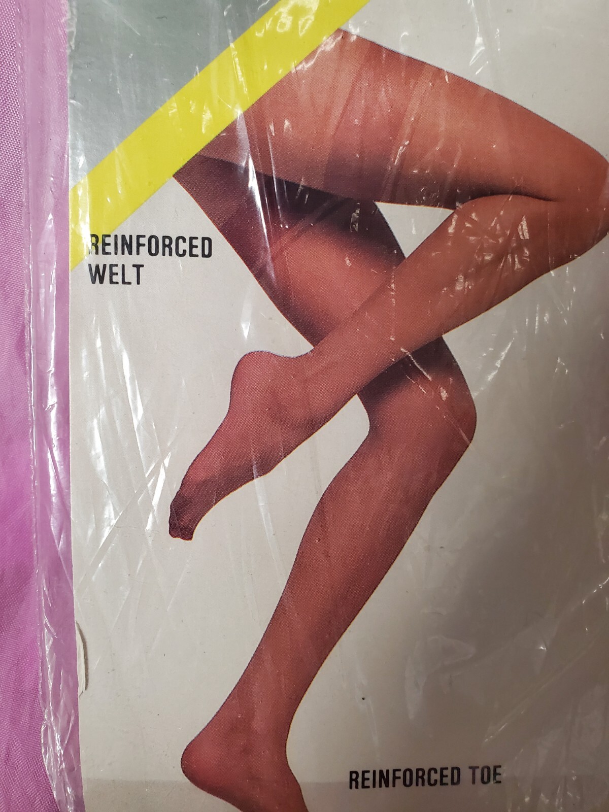 Vintage Yoffi Thigh Highs Nylon Stockings Taupetone 8 1/2-11 Silky Hosiery