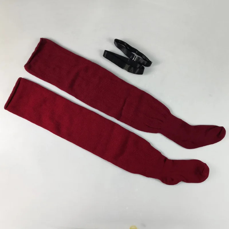 New autumn-winter style extra plump women’s adult knee-length cotton socks,