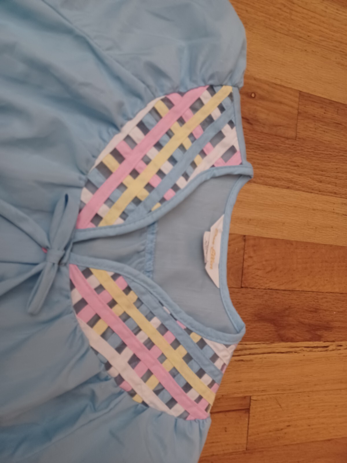 Vintage retro 1950s or 1960′ baby blue nighty Dan-Ellen pillow talk Style nighty