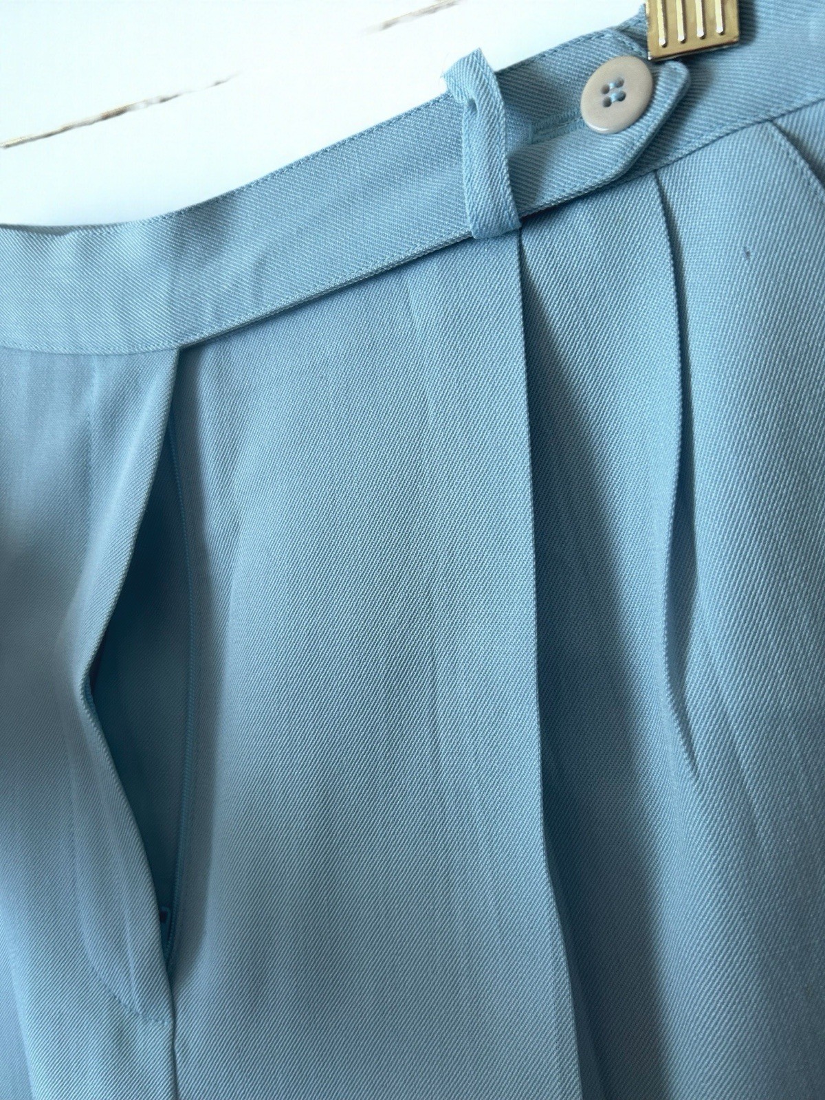 Vintage Hawksley & Wight Light Blue Slacks. Size 6 Petite