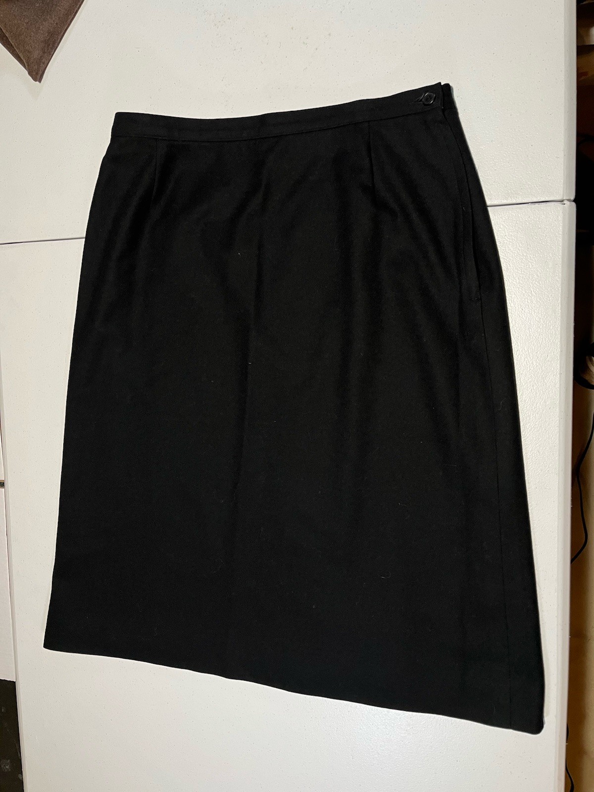lot of 4 vtg Pendleton Wool Skirts Women 16 18 18W Plus Black Brown Red USA MADE
