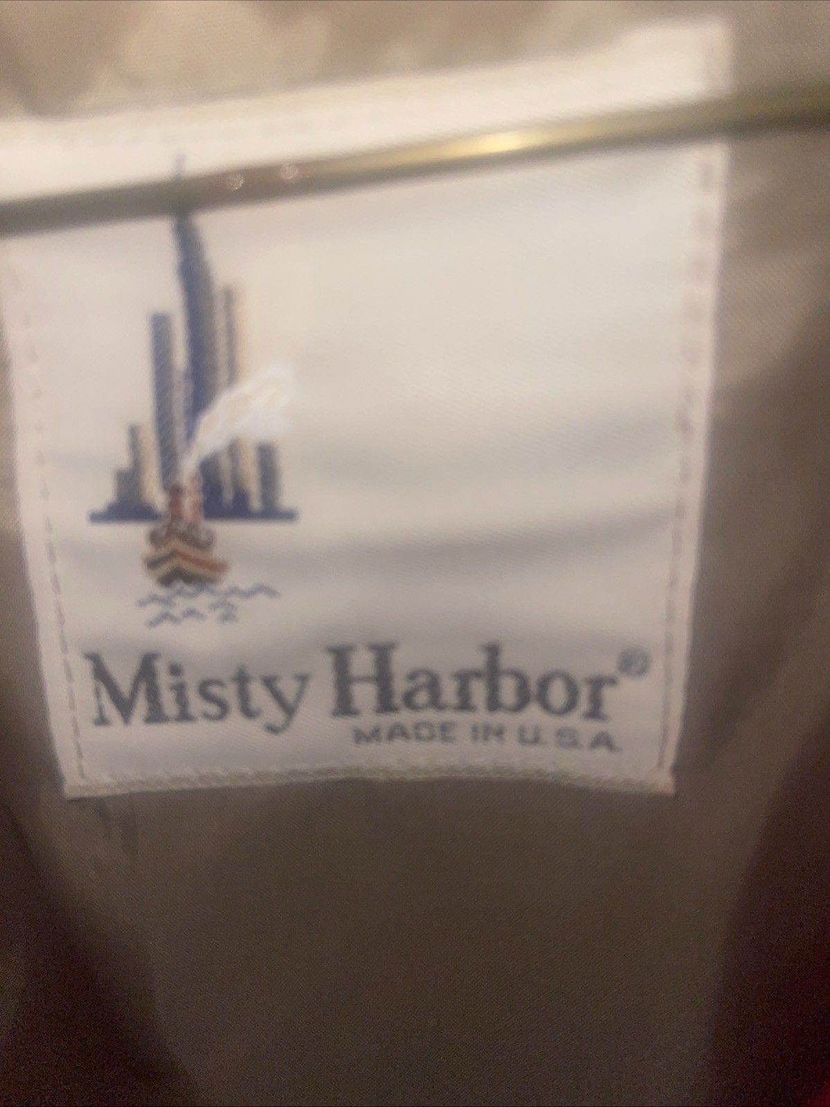 Vintage Misty Harbor Women’s Trench Coat. Khaki. 10 Regular. Cool Vibe: BOGO 50%