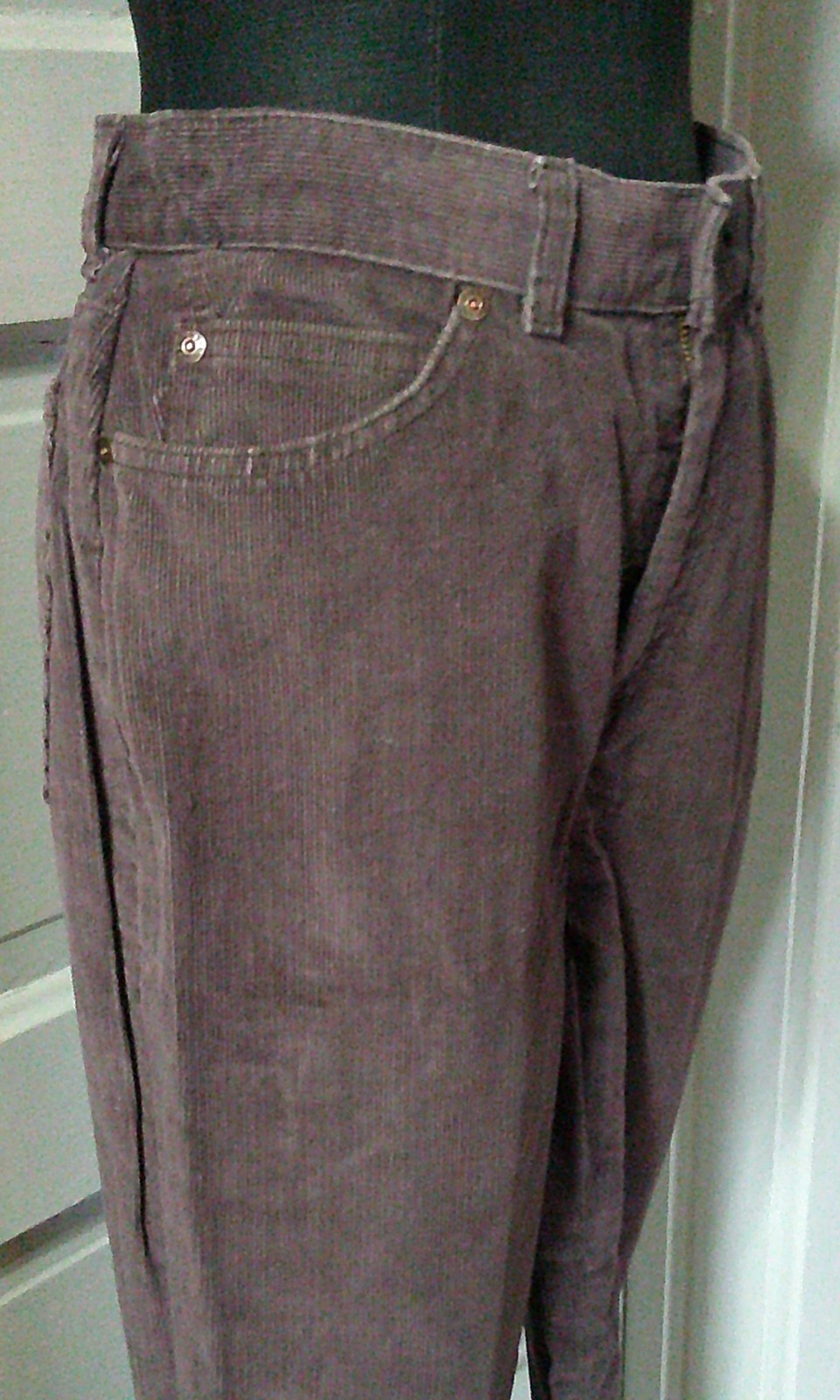 70’s LEVI’S SF CAL USA Made Brown Corduroy Pants Slacks Trouser 14 12 Tall