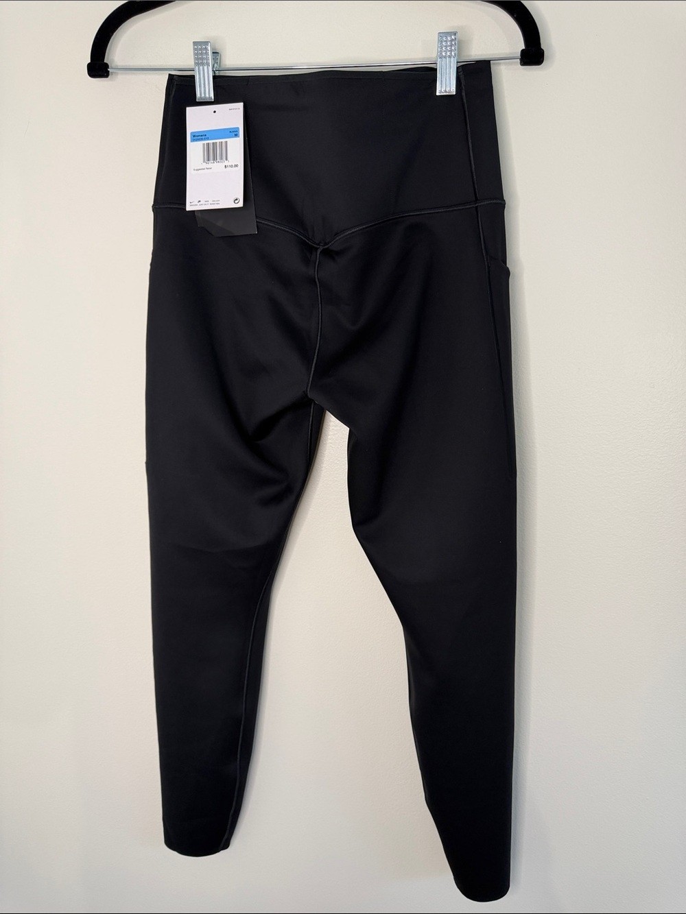 Nike NWT Women’s Go Firm-Support High-Waisted 7/8 Leggings Running Black Medium