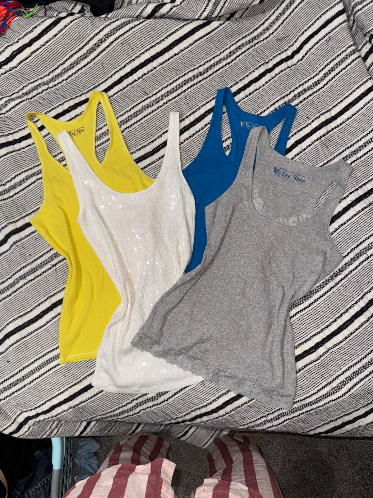 VINTAGE Victoria’s Secret Bundle of 4 racerback tank tops
