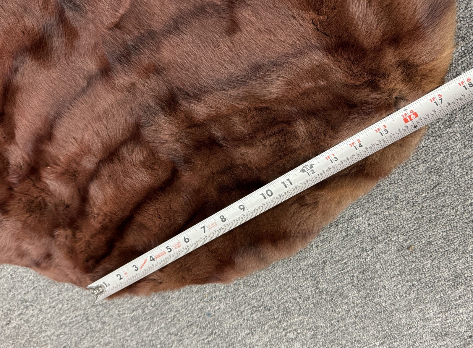 Kaufmans Furs Louisville KY Brown Mink Fisher Fur 16″ Shoulder Shrug Stole Wrap