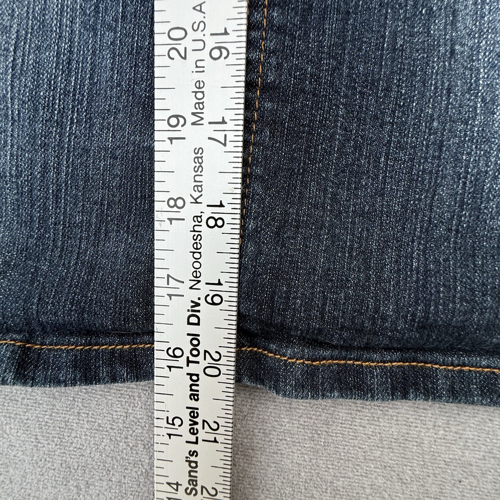 Quality Apparel Women’s Skirt Size 21/22 Jean Skirt Blue Denim