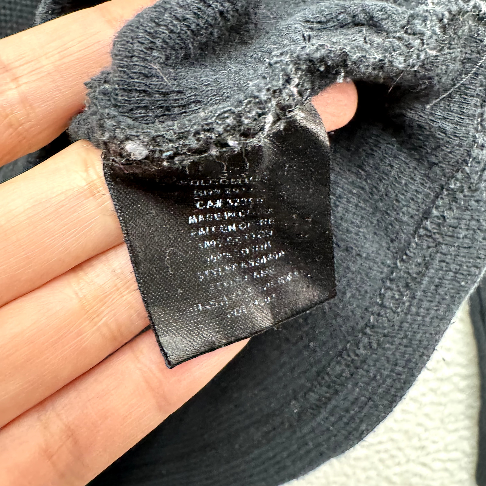 Y2K Vintage Volcom Thermal Top Small Medium Black Waffle Knit Skater Grunge