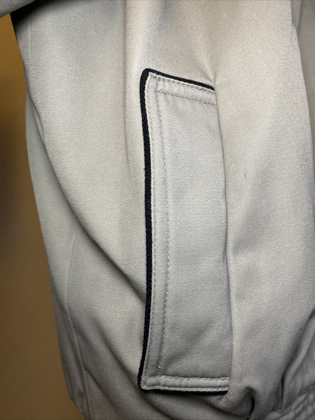 Stylish, Vintage Mod Maid Grey Bomber – Woman Jacket Coat