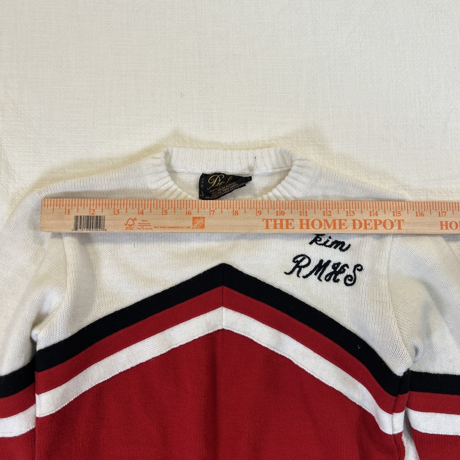 Vintage Dehen Official Cheerleading Outfit Sweater Skirt Pleated RMHS „Kim” S/5