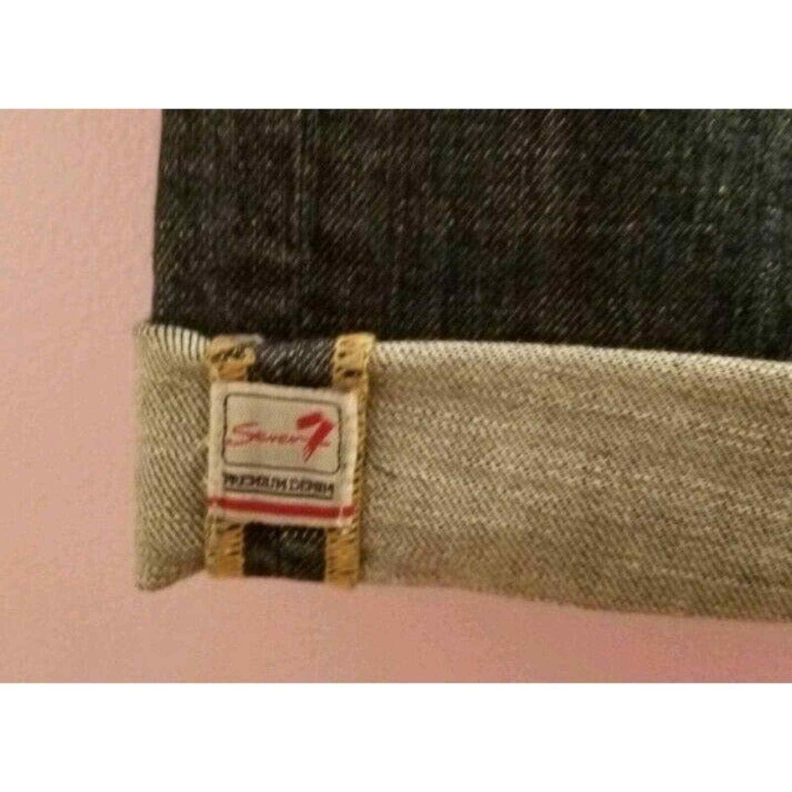 Seven 7 Size 8 Jean Capris 29 Blue Roll Up Womens Denim Pants Slacks Cropped
