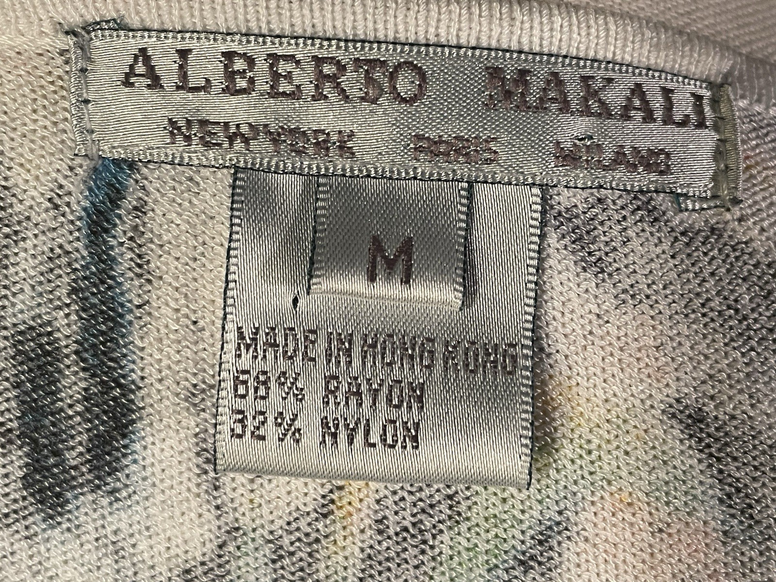 Alberto Makali 1980’s Sweater Set Size M