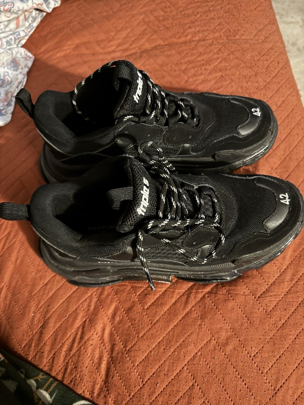 Balenciaga Triple S sneakers in size 42.