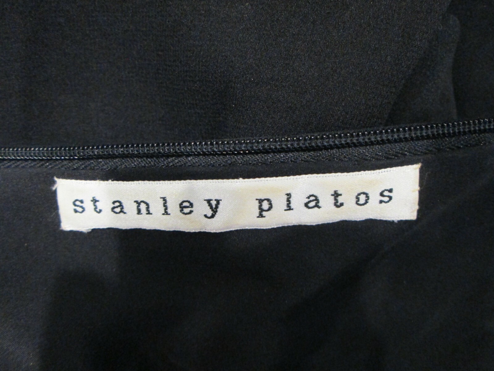 Stanley Platos ILGWU Chiffon Fringe & Floret Detail Dress Size 8