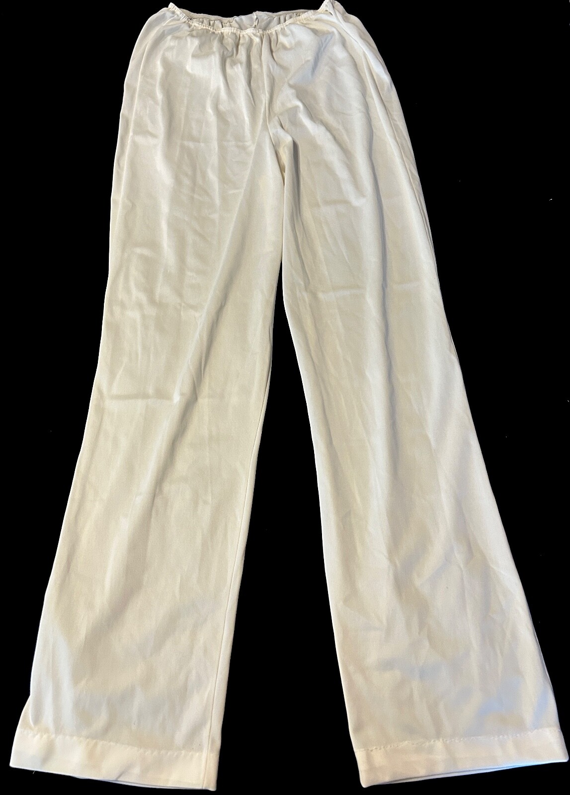 Vtg SEARS Doesn’t Slip Nylon Antron III Hip 36/38 Tall Length M Slip Pants