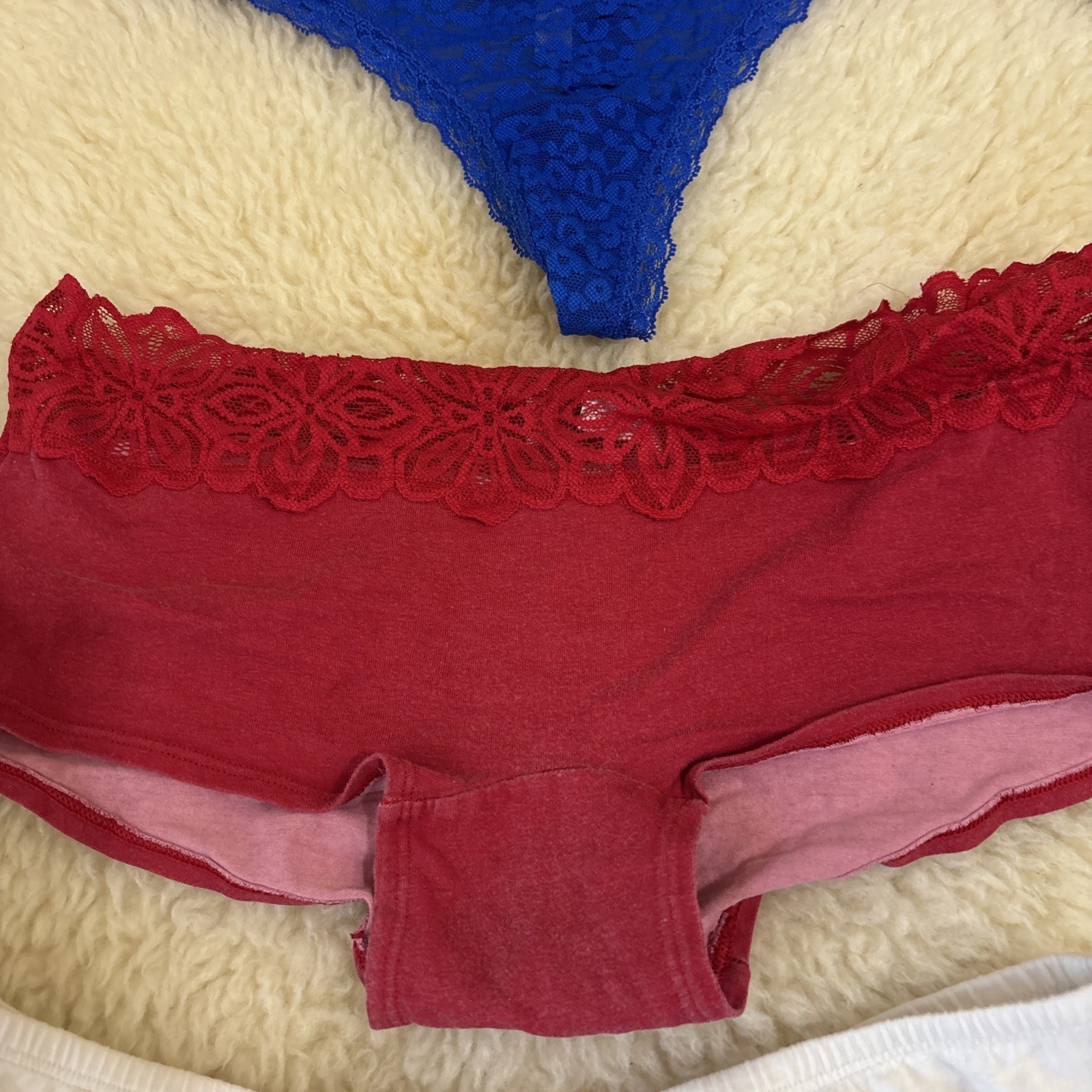 Vintage Lote 10 Pink/victoria Secrets Pantis #092