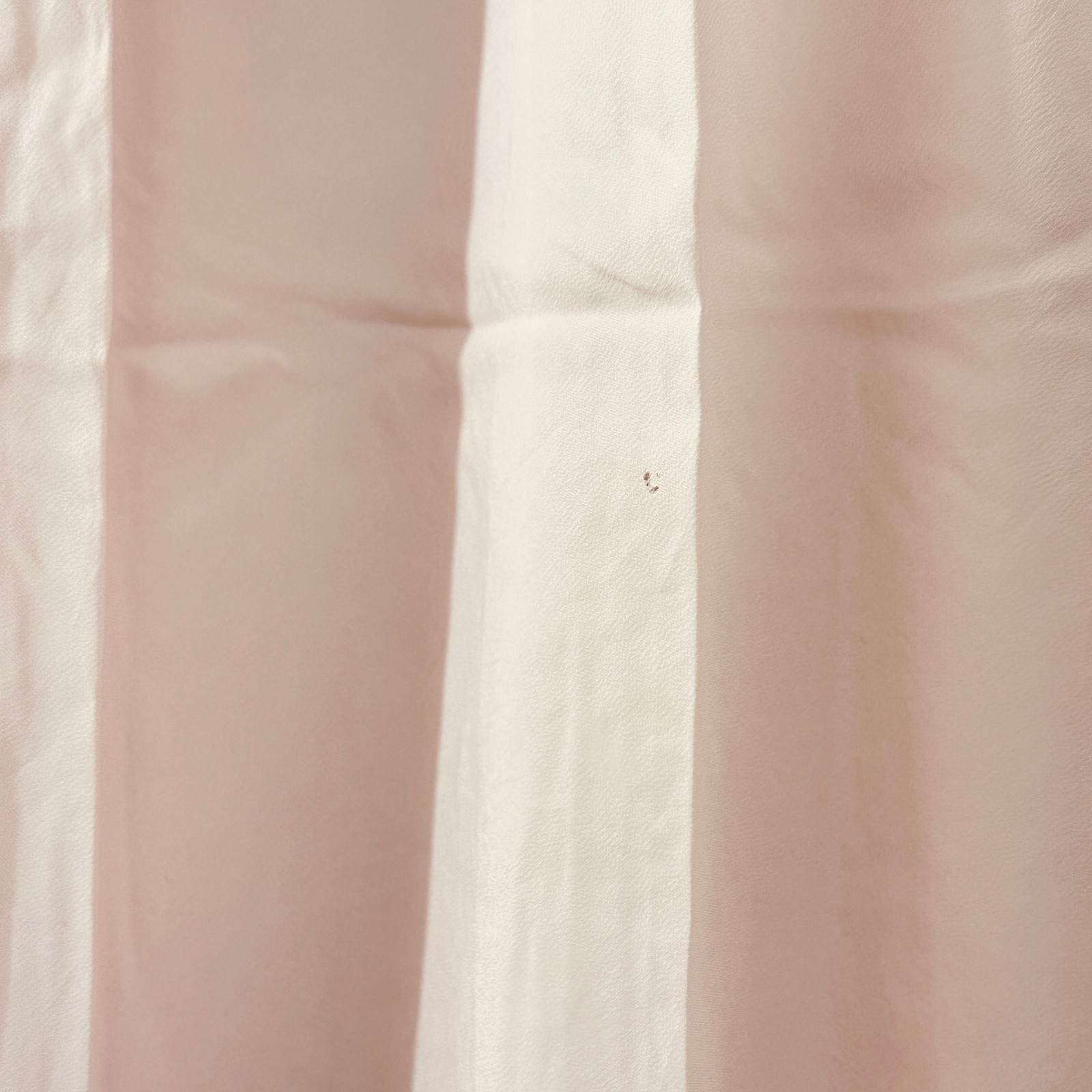 1970s Barbizon Crepe Remarque Half Slip Pink w/ Cream Lace Size Large/Tall