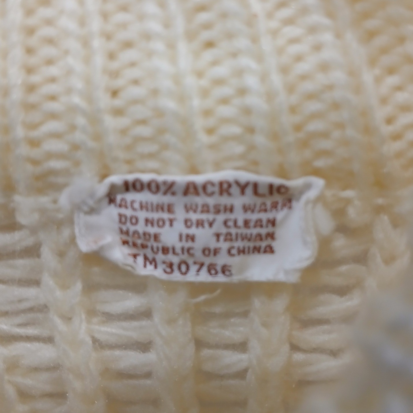 Vintage 70s Organically Grown by Arpeja Yellow Chunky Knit Cardigan Retro Boho M