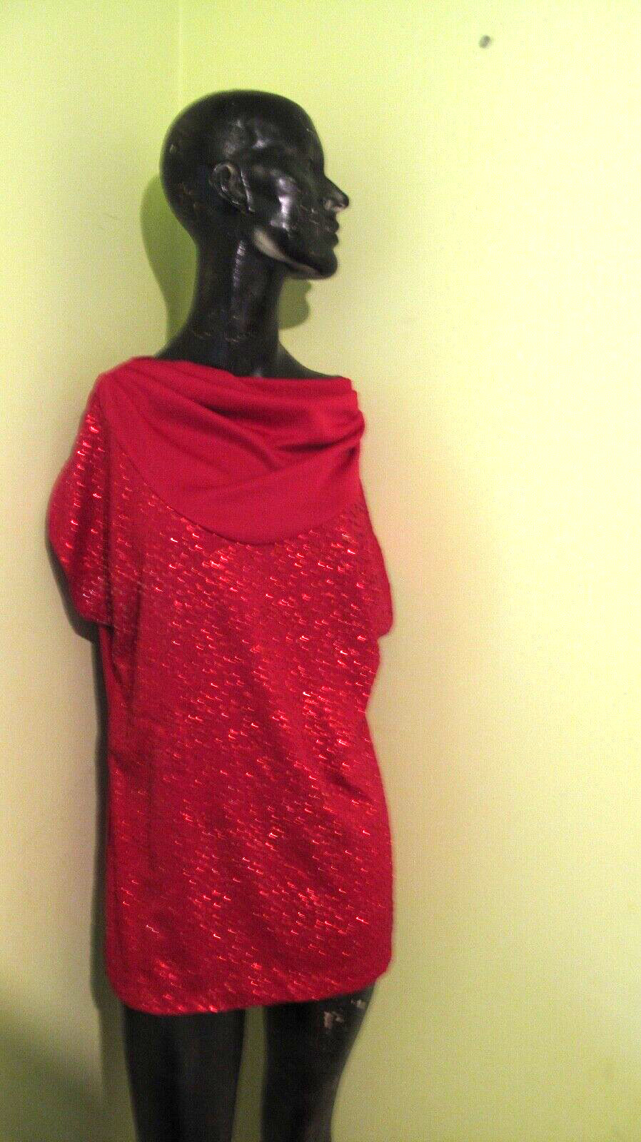 Vintage Womens Lady Blair 1960’s Glittery Holiday Blouse Small/ Medium