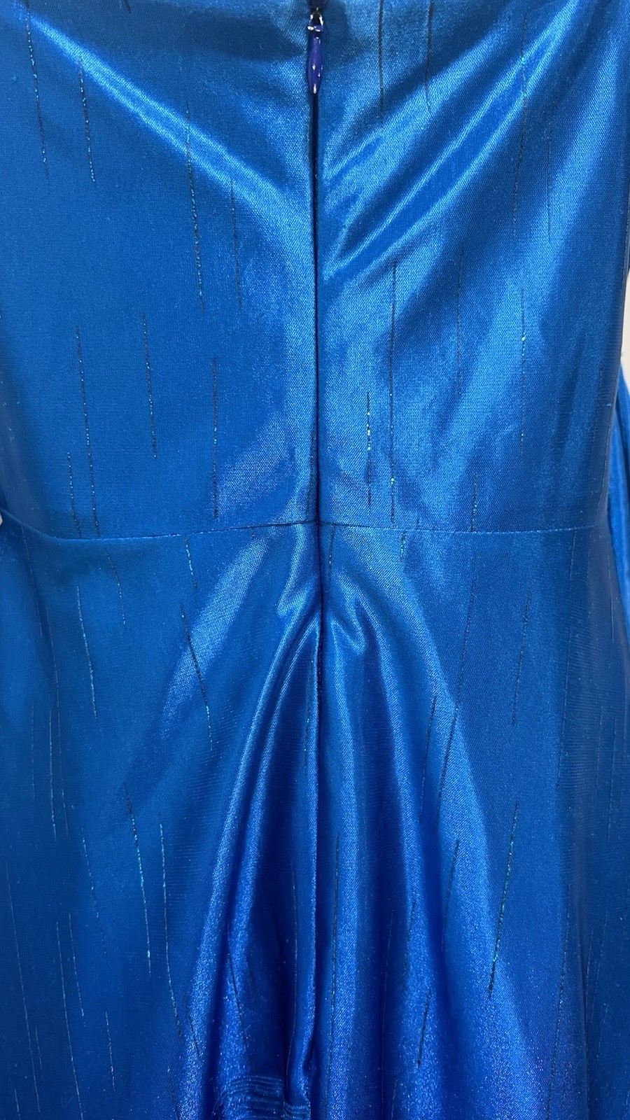 Vintage Y2K JUMP Apparel Blue Ombré Prom/Evening Dress Size Juniors 13/14