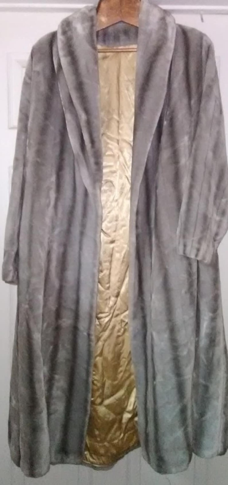 Vintage La France Lido Women’s Swing Coat Faux Fur