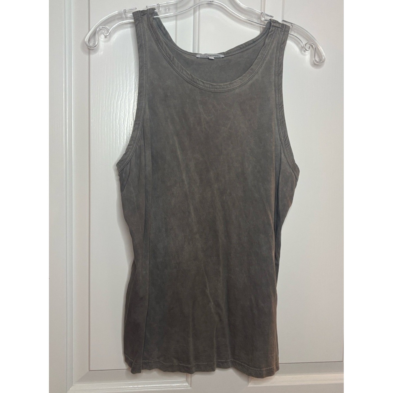 NWOT Cotton Citizen Womens Standard Tank Top in Vintage Oasis Size L