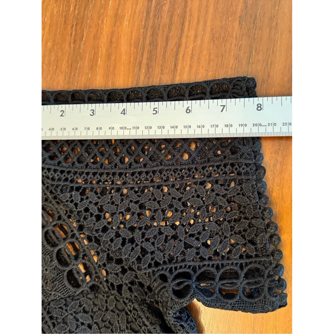 Lulus Black Lace Tiered Mini Dress Cocktail Wedding Guest Size M