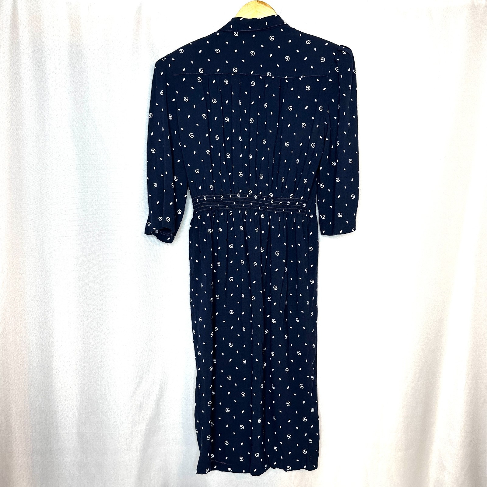 Vintage R.E.O. Originals Union Made Dress, 10. Polka dots 80s Preppy Library