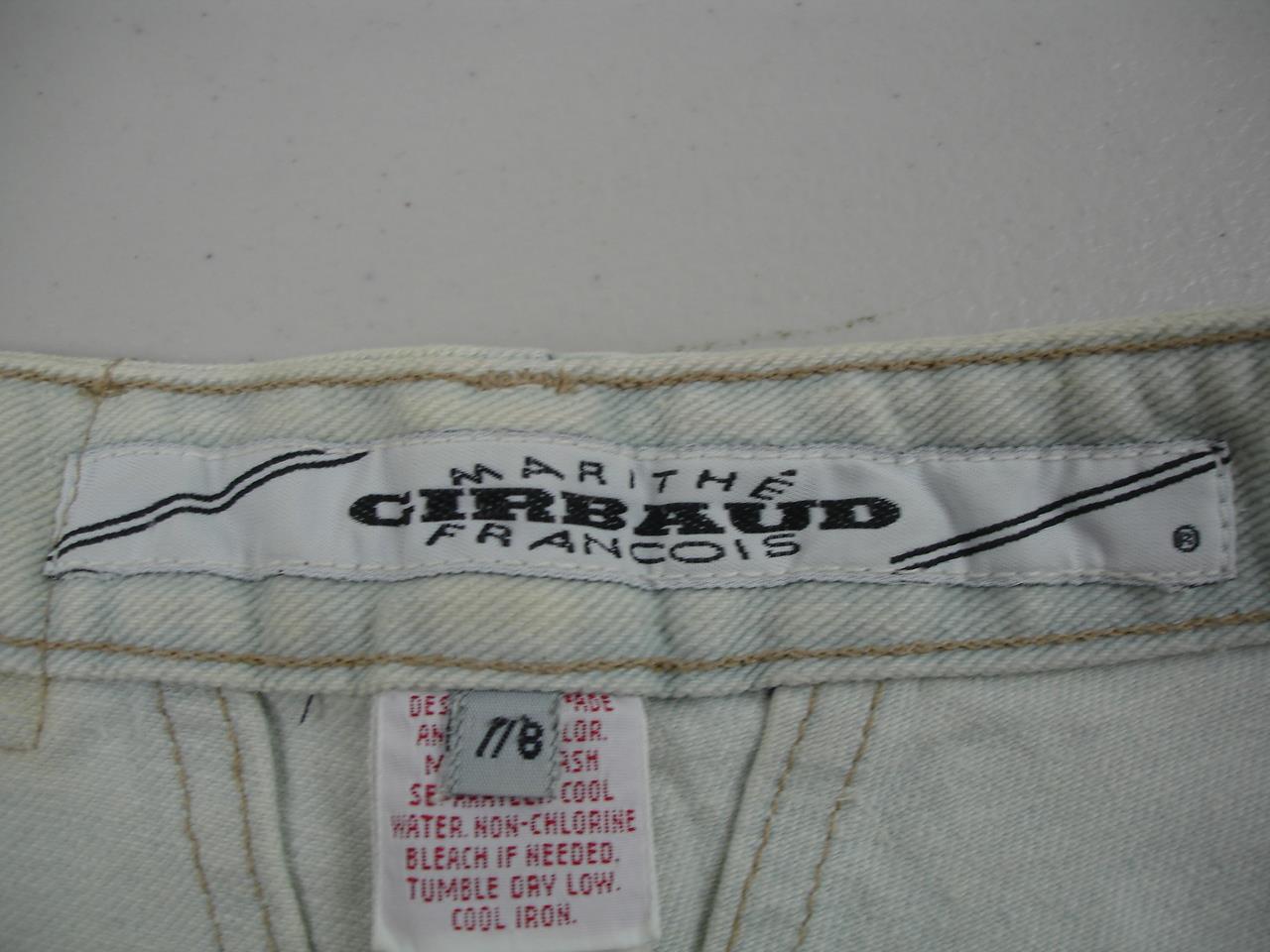 Vtg 1980’s Marithe Francois Girbaud Jeans Women’s 7/8 28 X 26 High Waist Faded
